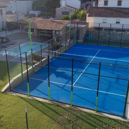 Casa Grande Gondomil Com Campo De Padel, Piscina Kır Evi *