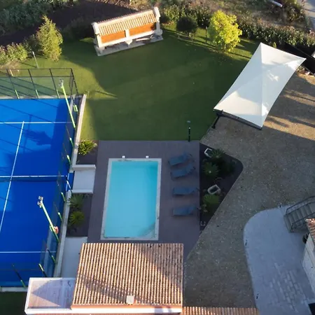Casa Grande Gondomil Com Campo De Padel, Piscina Hétvégi ház Valença