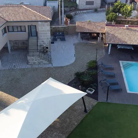 Casa Grande Gondomil Com Campo De Padel, Piscina Kır Evi