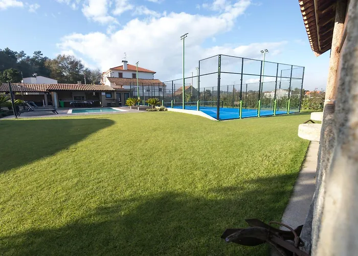 Casa di campagna Casa Grande Gondomil Com Campo De Padel, Piscina Valenca