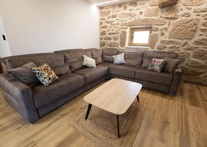 Country house Casa Grande Gondomil Com Campo De Padel, Piscina *