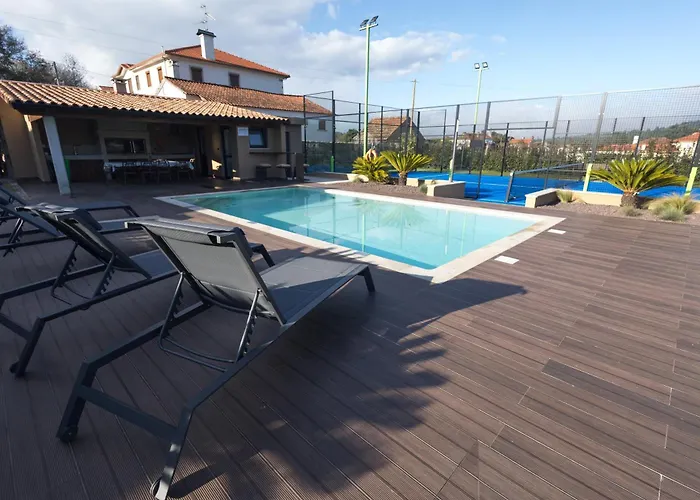 Casa Grande Gondomil Com Campo De Padel, Piscina Casa de Campo