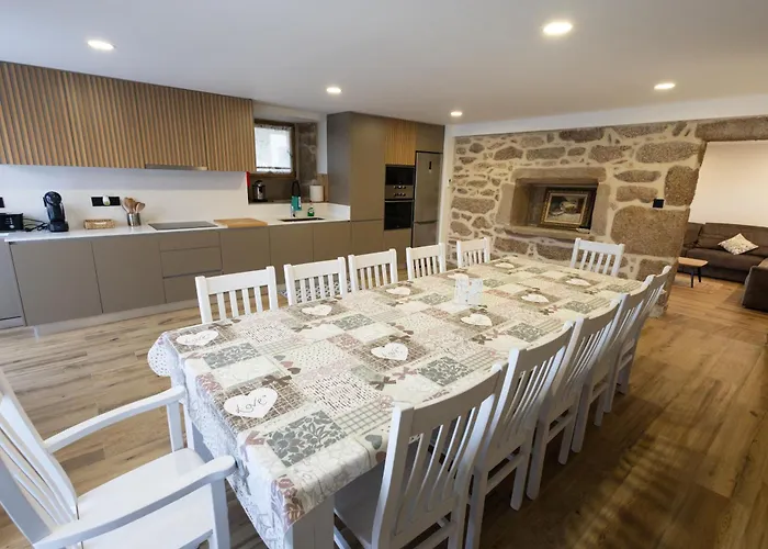 Casa di campagna Casa Grande Gondomil Com Campo De Padel, Piscina *